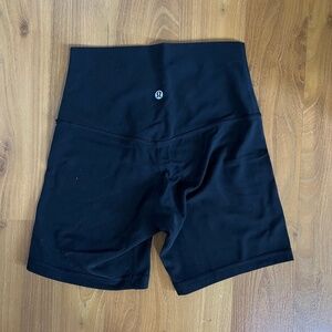 Lululemon Align High-Rise Bike Shorts – Black, Size 4